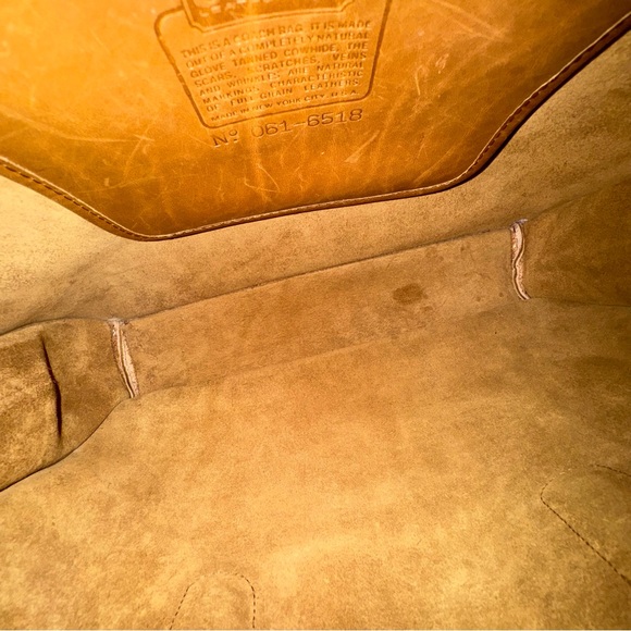 Vintage Coach NYC Slim Satchel Standard 9430 tote in Tabac - Picture 8 of 10